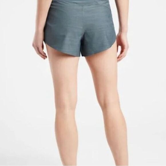 Athleta run with it textured 3.5” shorts space dye 1x running jogging Gorpcore - Picture 3 of 9